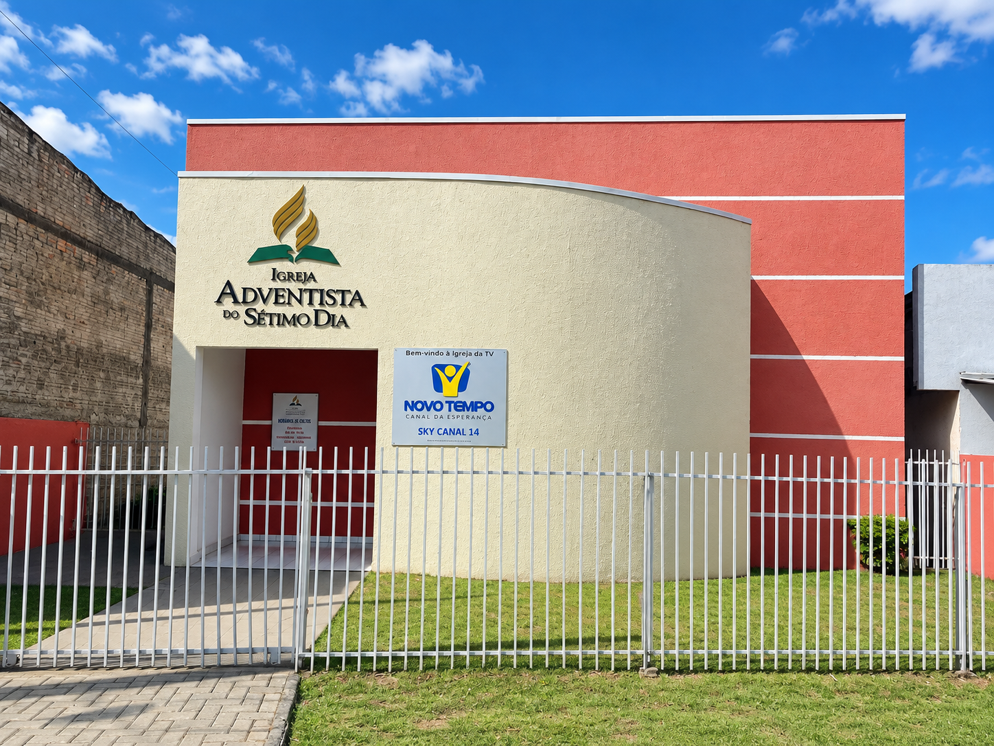 Fachada da Igreja Adventista do Sétimo Dia de Candói
